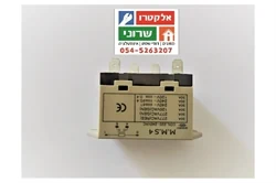 החלפת קונטקטור למזגן חד פאזי M.M.S 4     30A בבית לקוח